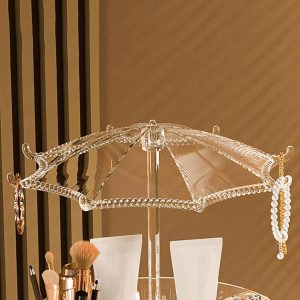 Premium 360° Rotating Makeup & Jewellery Organizer Stand (1 Pc)
