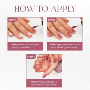 OG Beauty Perfect Pink Mattify Nail Paint (10 ML / 1 Pc)