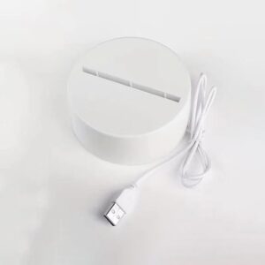 LED Acrylic Writing Message Board Night Lamp with Marker Pen