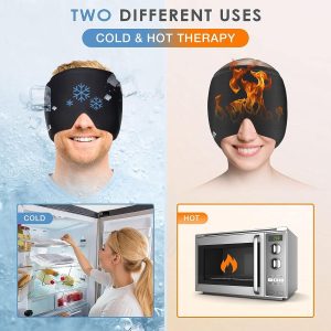 Hot & Cold Therapy Headache Relief Cap (1 Pc)