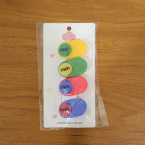 Decorative Hair Clip Set (4 Pc)