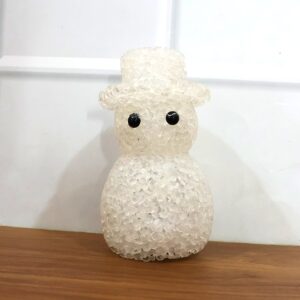 Snowman-Shaped Decorative LED Night Lamp (1 Pc)