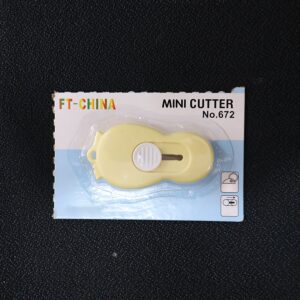 Compact Mini Safety Cutter with Retractable Blade - (1 Pc)