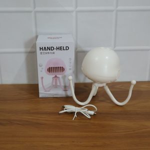 Rechargeable Handheld Mini Projector Fan (1 Pc)