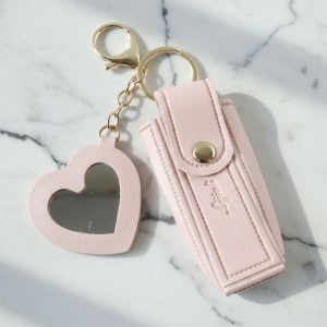 Stylish Mini Coin Purse & Card Holder Wallet with Keychain (1 Pc, Mix Design)