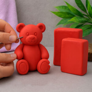 Camlin Modelling Clay – Red Shade, 150g