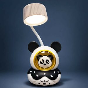 Kids Panda Desk Lamp with Pencil Sharpener & Study Table Light