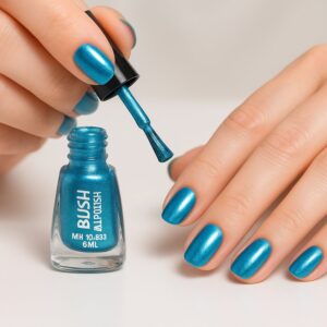 Blush Metallic Mini Nail Polish (Mix Color / 6 ML / 1 Pc)