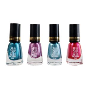 Blush Metallic Mini Nail Polish (Mix Color / 6 ML / 1 Pc)