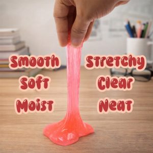 Aditi Stress-Relief Non-Toxic Squishy Multicolor Slime Toy for Kids Above 5+ (Pack of 2/100 ml)