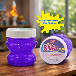 Aditi Stress-Relief Non-Toxic Squishy Multicolor Slime Toy for Kids Above 5+ (Pack of 2/100 ml)