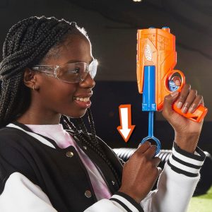 Nerf N-Series Ward Blaster Compact Foam Dart Gun with 2 Darts
