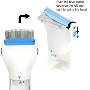Electric Anti-Lice Vacuum Comb Set