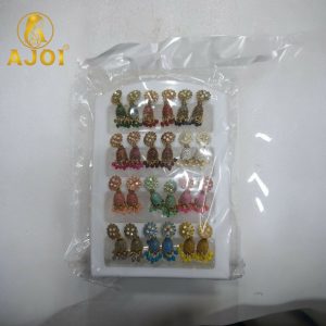 Floral Stud Mini Earrings Set of 12