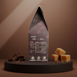 Gudlily Desi Jaggery Delicious Dark Chocolate – Premium Jaggery Chocolates with Natural Sweetness (100Gm)