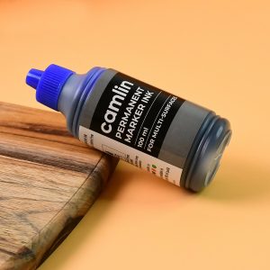Camlin Permanent Marker Ink – 100 ml Blue Refill Bottle for Multi-Surface Writing