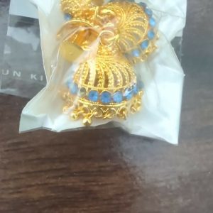 Classic Golden Jhumka Earrings | Ethnic & Festive Jewellery for Women