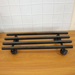 Heavy-Duty Rolling Metal Plant Stand – Mobile Garden Display Trolley