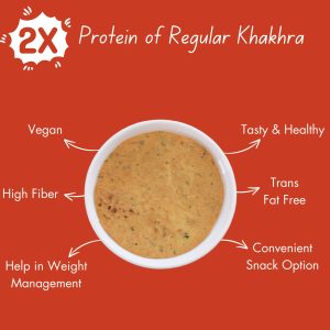 Naasta Baasta Plain Khakhra - Fiber Rich Crispy Daily Snack (200 Gm)