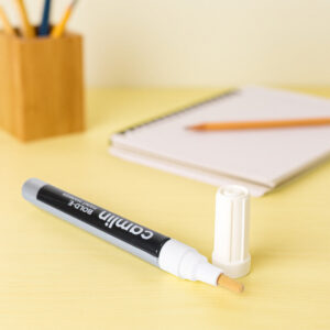 Camlin Bold-E Paint Marker – White Colour,  Pack of 10