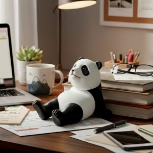 Cute Panda Mobile Phone Stand Holder (1 Pc)