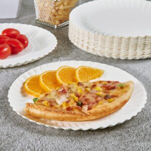 Freshee 9 Inch Round Compostable Paper Plate – 25 Pcs Pack