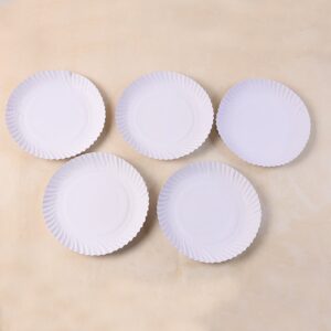 Freshee 9 Inch Round Compostable Paper Plate – 25 Pcs Pack