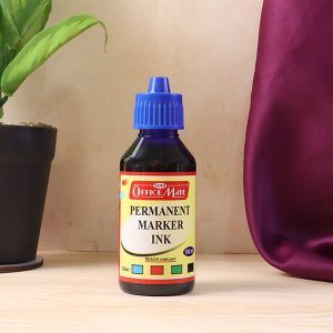 Officemate Permanent Marker Ink 100ml – Quick Dry, Bright, Long-Lasting Refill Ink