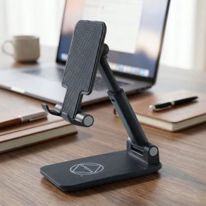 Foldable Adjustable Desktop Mobile Phone Stand Holder (1 Pc)