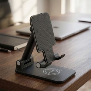 Foldable Adjustable Desktop Mobile Phone Stand Holder (1 Pc)