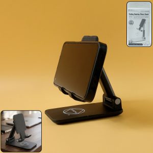 Foldable Adjustable Desktop Mobile Phone Stand Holder (1 Pc)