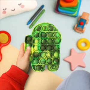 Premium Astronaut Silicone Pop It Fidget Toy (1 Pc)