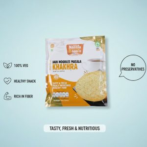 Naasta Baasta Jain Noodles Masala Khakhra - Crispy Ready to Eat Snack (200 Gm)
