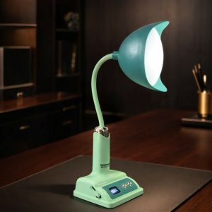 Rechargeable LED Desk Lamp with 3 Light Modes & Adjustable Neck