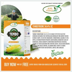 AgriVenture TEMBO ( Tembotrione 34.4% SC ) (230Ml)