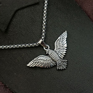 Winged Eagle Chain Pendant For Men and Women