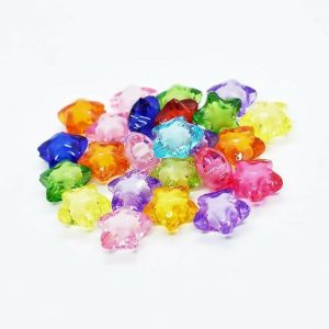 Multicolor Star Shape Decorative Stones for Vase & Aquarium