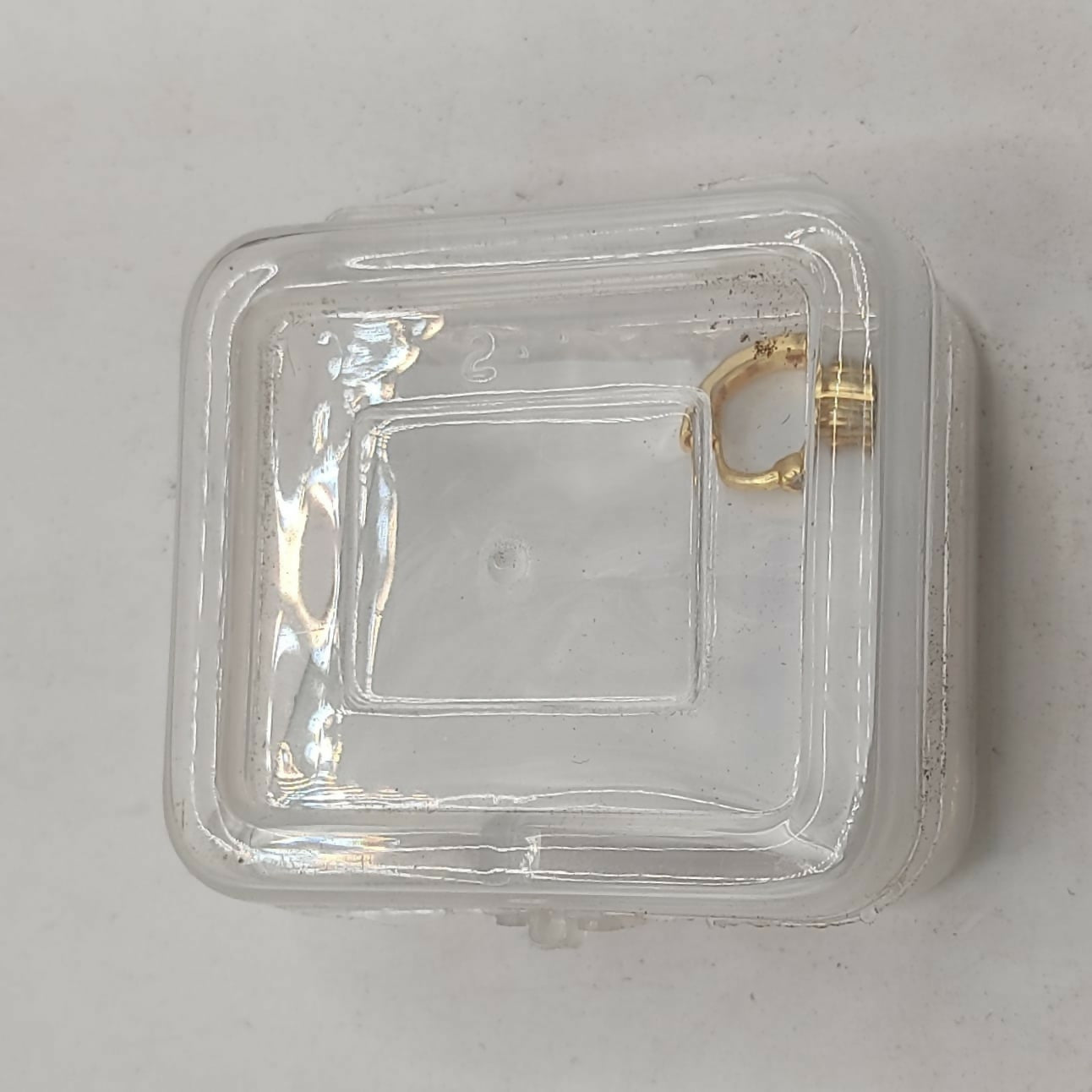 Gold Plated AD Huggie Teardrop Dangle for women and girls - Image 4