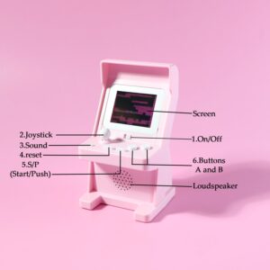 Mini Retro Arcade Gaming Console with 120 Built-In Classic Games