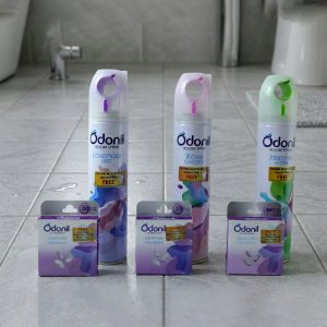 Odonil Room Spray and Air Freshener Blocks Combo Set (1 Set, Mix Fragrance 220 ML)