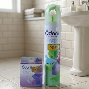 Odonil Room Spray and Air Freshener Blocks Combo Set (1 Set, Mix Fragrance 220 ML)