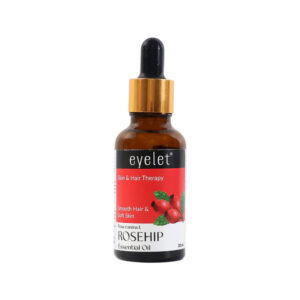 Eyelet Rosehip Essential Oil Natural Skin & Hair Therapy Oil for Smooth Hair