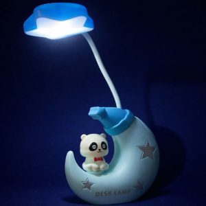 Moon Panda Kids LED Desk Lamp with Adjustable Neck Night Light