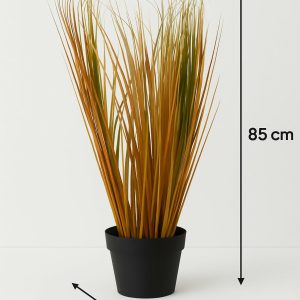 Artificial Decorative Grass Plant in Pot for Home & Office Décor