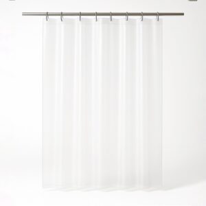 Transparent Waterproof Shower Curtain 75x52 Inch