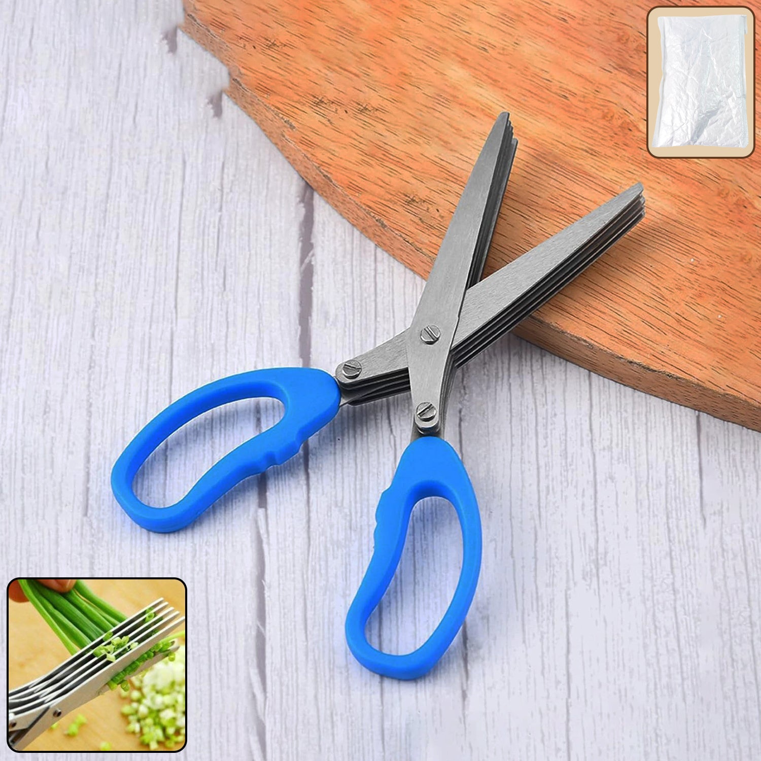 5-Blade Multipurpose Herb Scissors