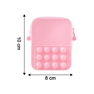 Kids Pop It Fidget Shoulder Bag (1 Pc)