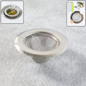 Stainless Steel Kitchen Sink Drain Strainer / Stopper (Extra Small (XS)/ 1 Pc)