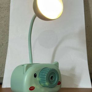 Kids LED Desk Lamp with Pencil Sharpener & Pen Holder Study Light