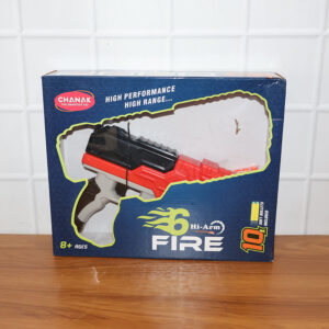Aditi 6-Dart Slam-Fire Toy Gun Kids with Rotating Drum & Long-Range Shooting Power